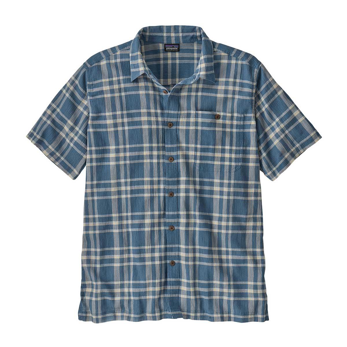 Patagonia A/C Shirt Men's in Bloom Still Blue